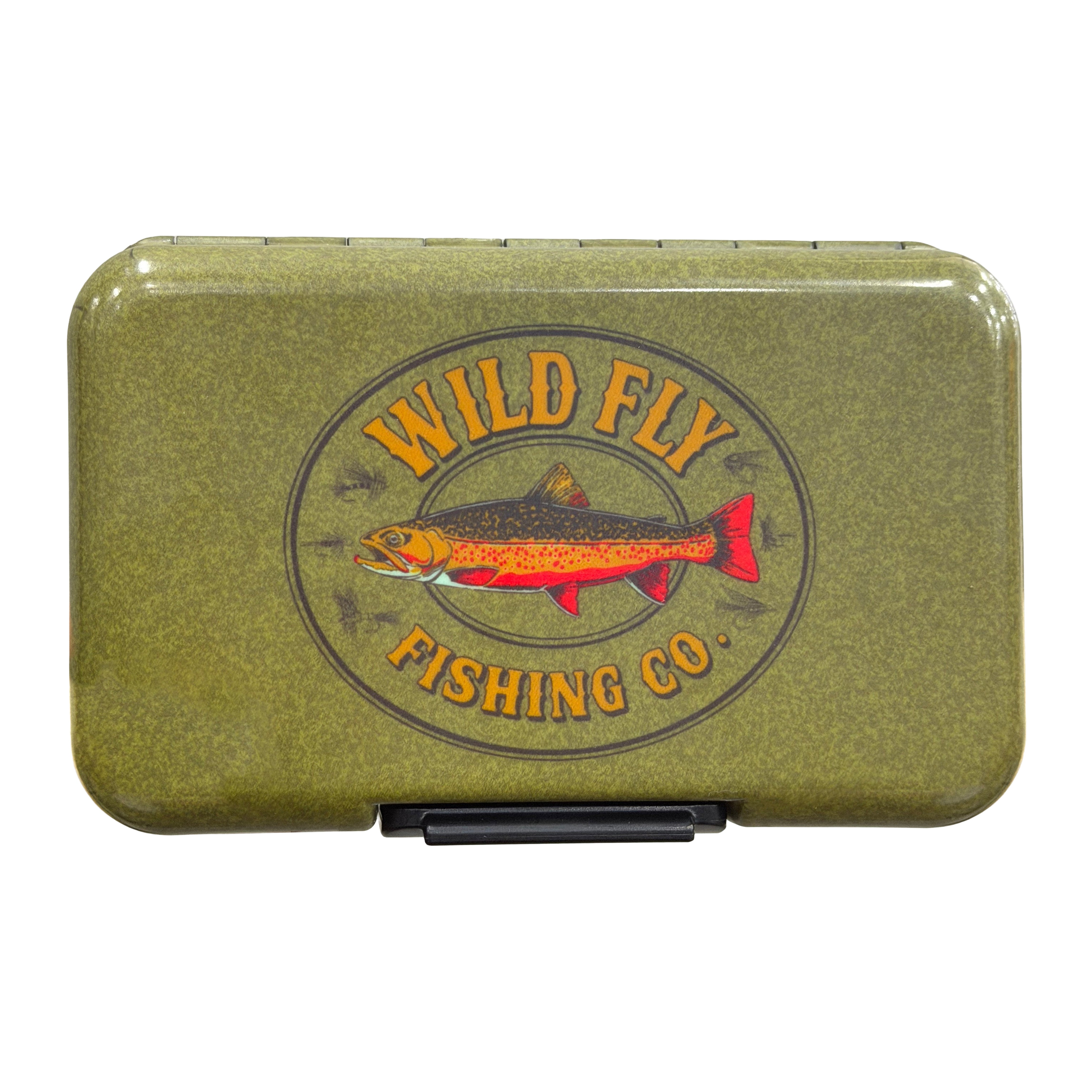 Fishing Co. Fly Box - MF Poly Box (Evergreen) – Wild Fly Productions