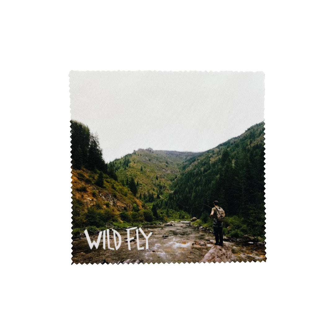 Wild Fly Microfiber Cloth - Bull Trout Country