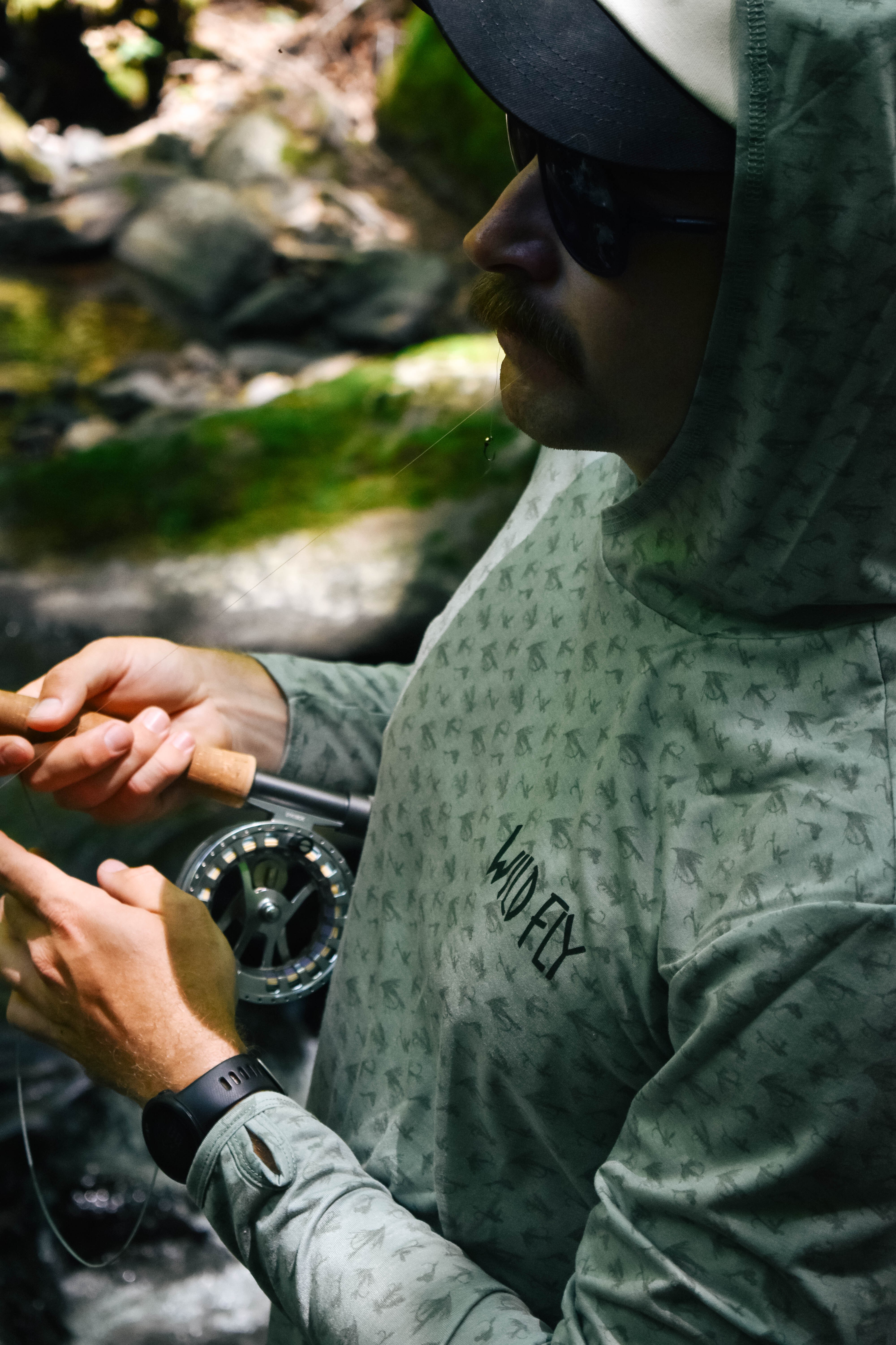 Fly Essentials Sun Hoodie - Seafoam Green – Wild Fly Productions