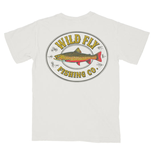 Fishing Co. Tee - Oatmeal Heather
