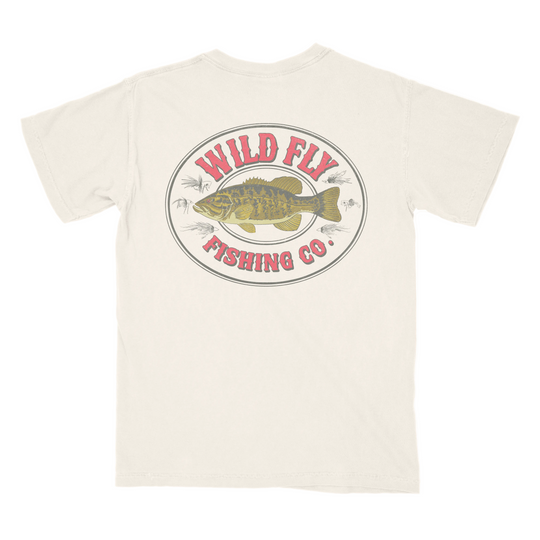 Smallie Fishing co. Tee - Ivory