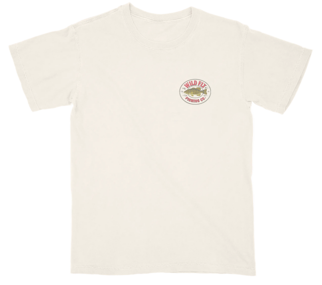 Smallie Fishing co. Tee - Ivory