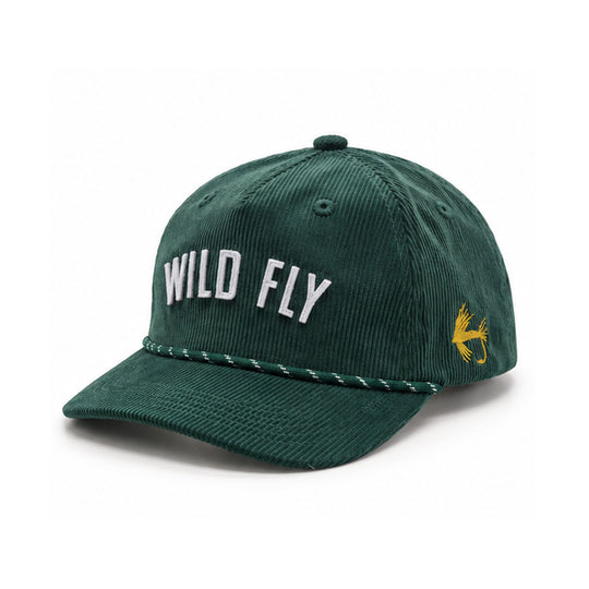 Legacy Corduroy Snapback - Forest Green