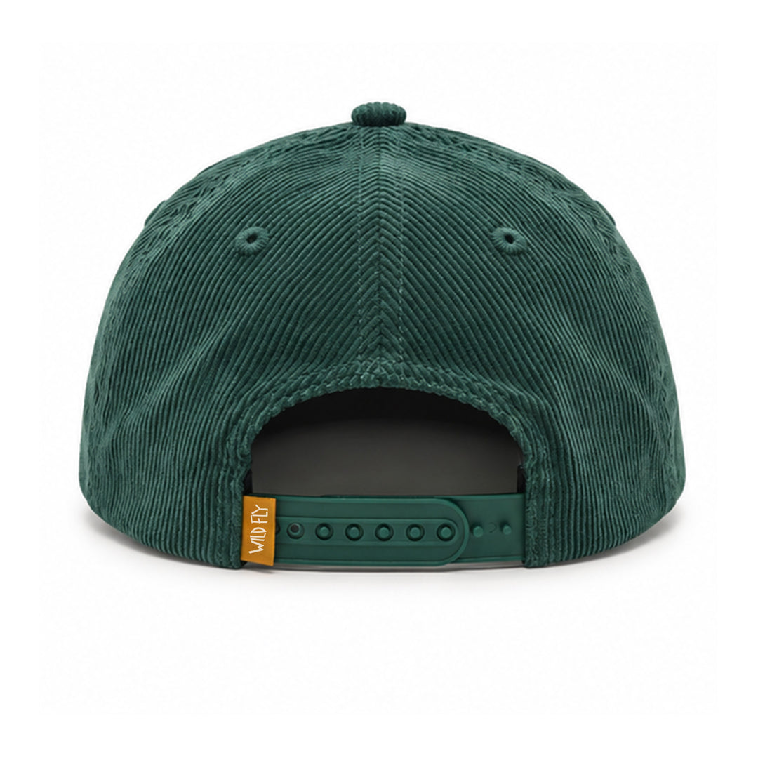 Legacy Corduroy Snapback - Forest Green