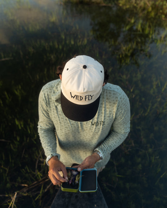 Wild Fly Snapback - Black/Cream