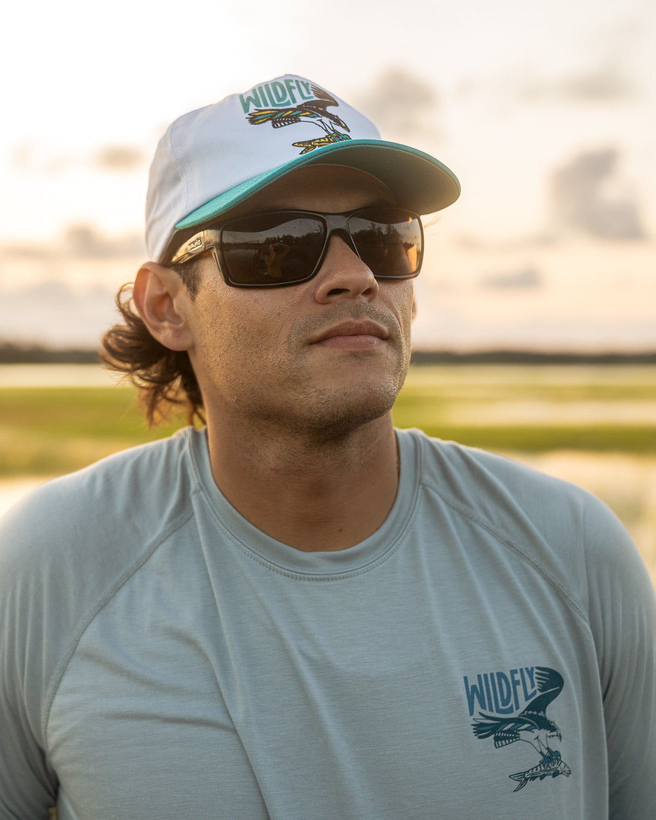 Bamboo shirt(Morning blue)unisex:Sサイズ Bamboo Short Sleeve Shirt | 山と道 U.L. HIKE & BACKPACKING