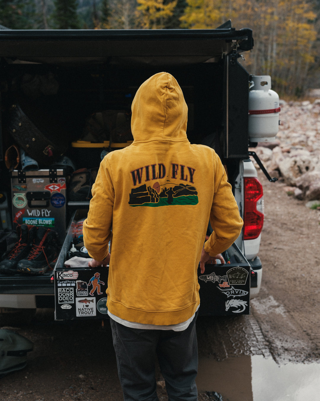 Uncle Scott Hoodie - Mustard