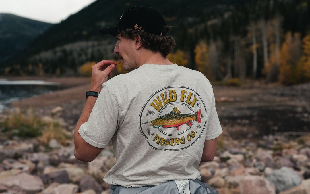 Fishing Co. Tee - Oatmeal Heather