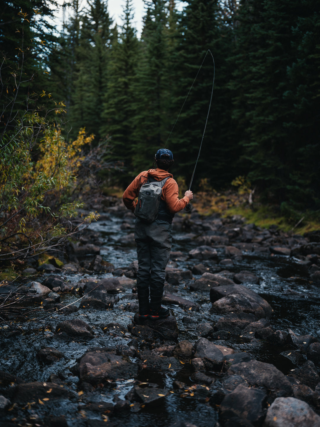 Trout Badge Hoodie - Adobe