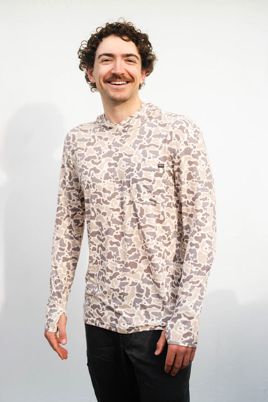 Fish Camo Sun Hoodie