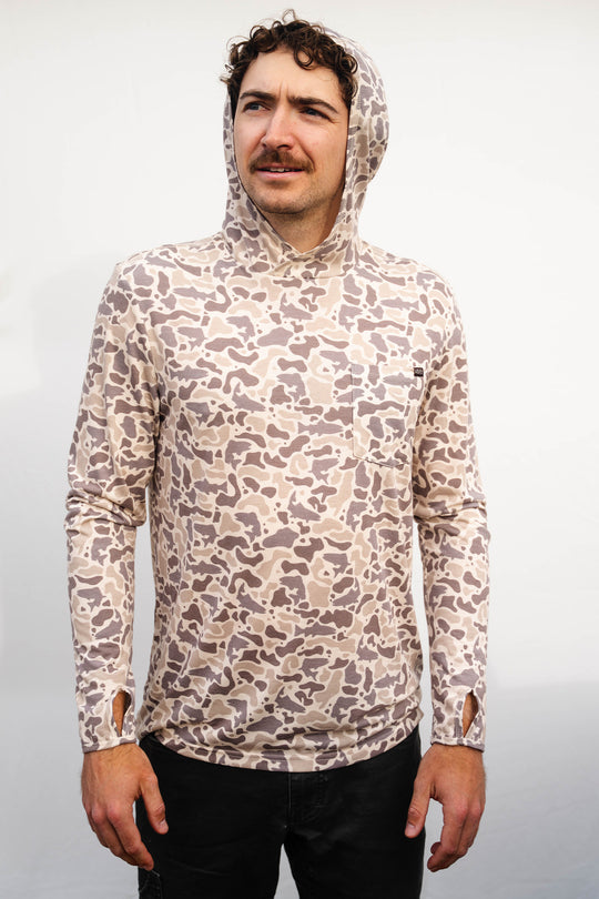 Fish Camo Sun Hoodie