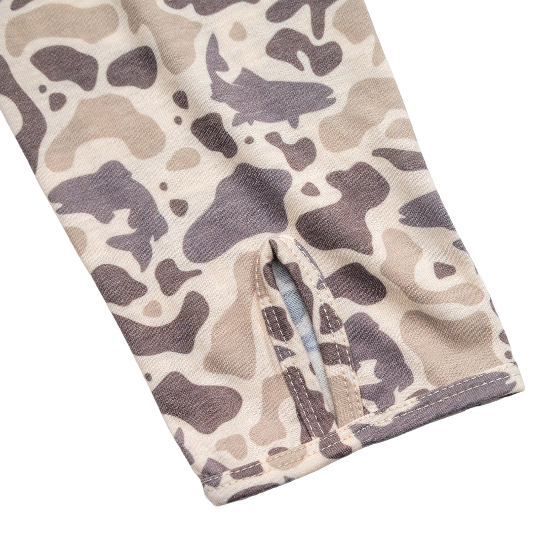 Fish Camo Sun Hoodie