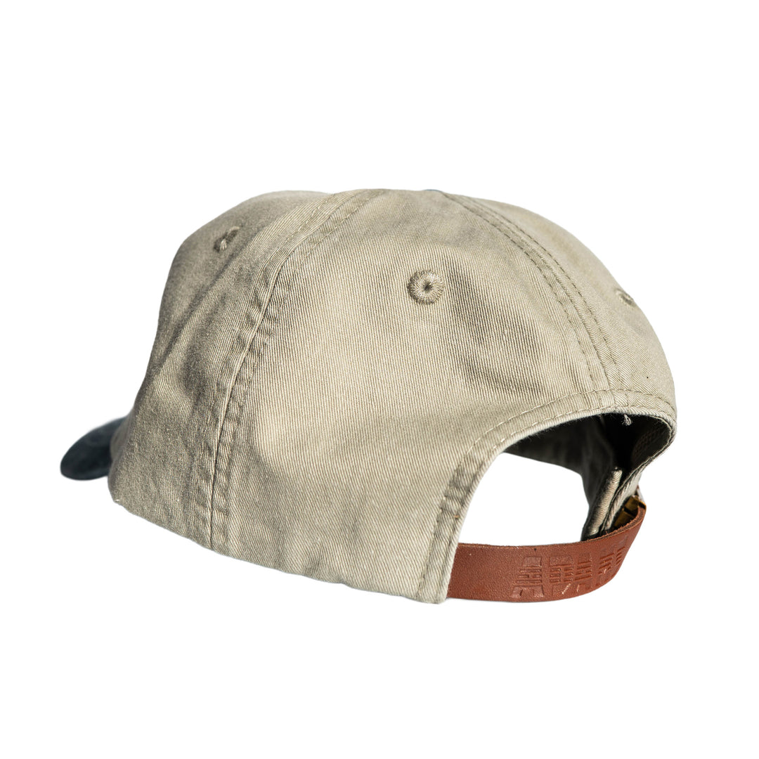Fishing Co Dad Hat - Stone/Denim