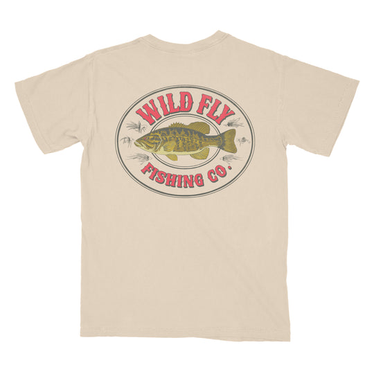 Smallie Fishing co. Tee - Ivory