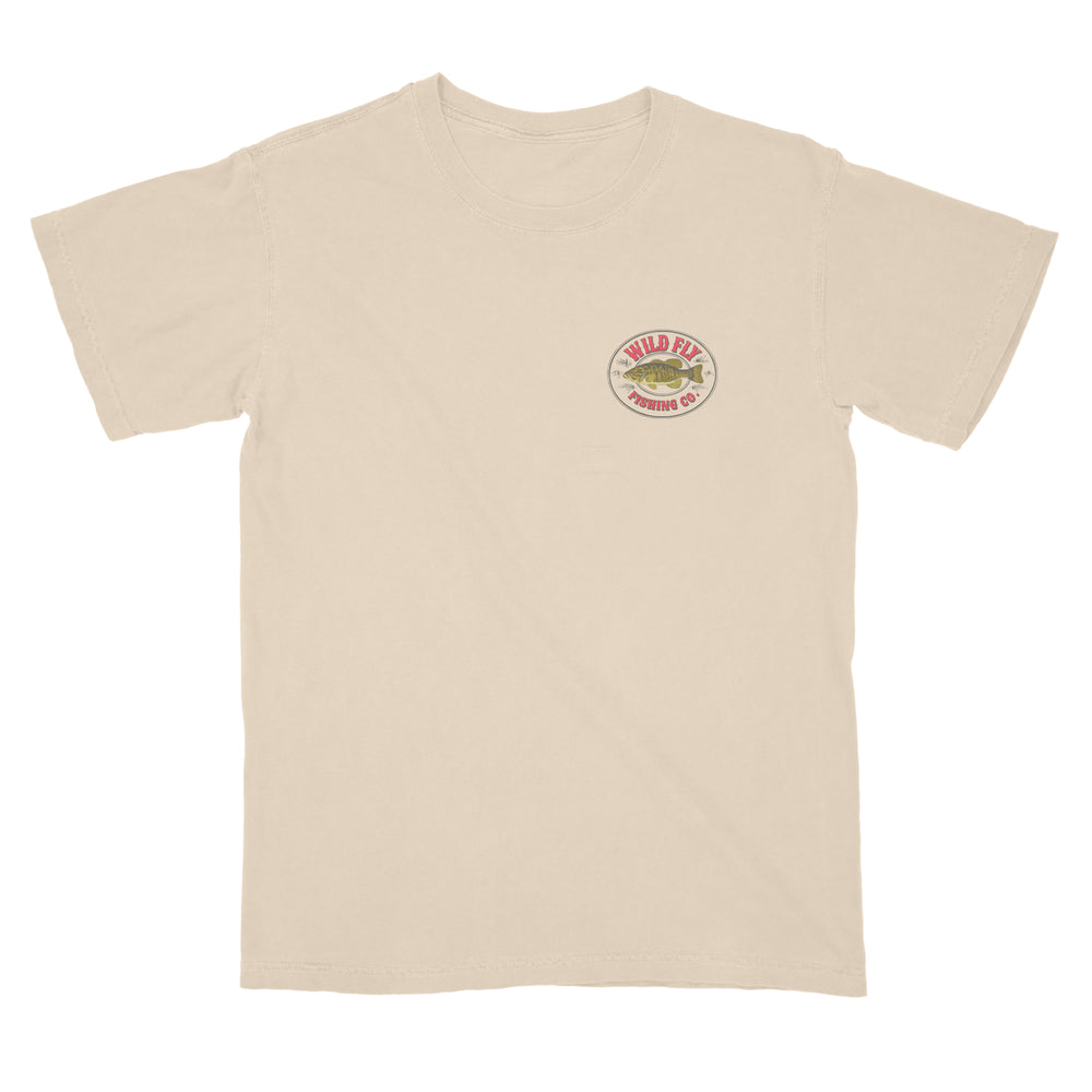 Smallie Fishing co. Tee - Ivory