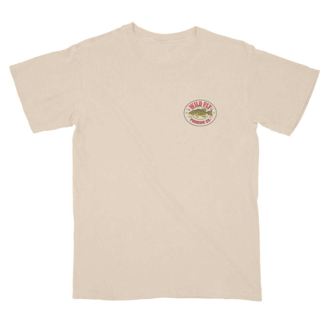 Smallie Fishing co. Tee - Ivory
