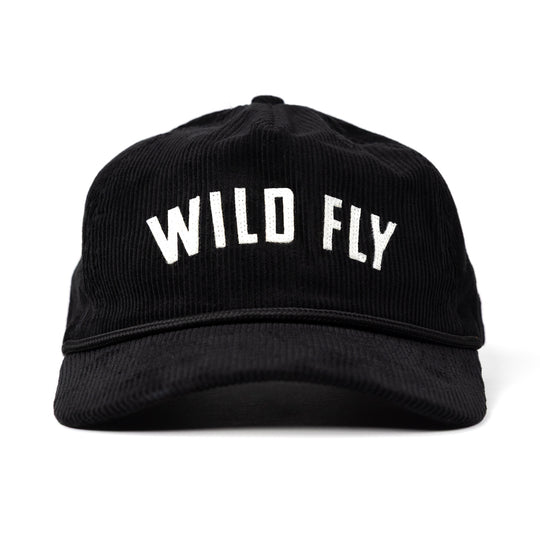 Legacy Corduroy Snapback - Black