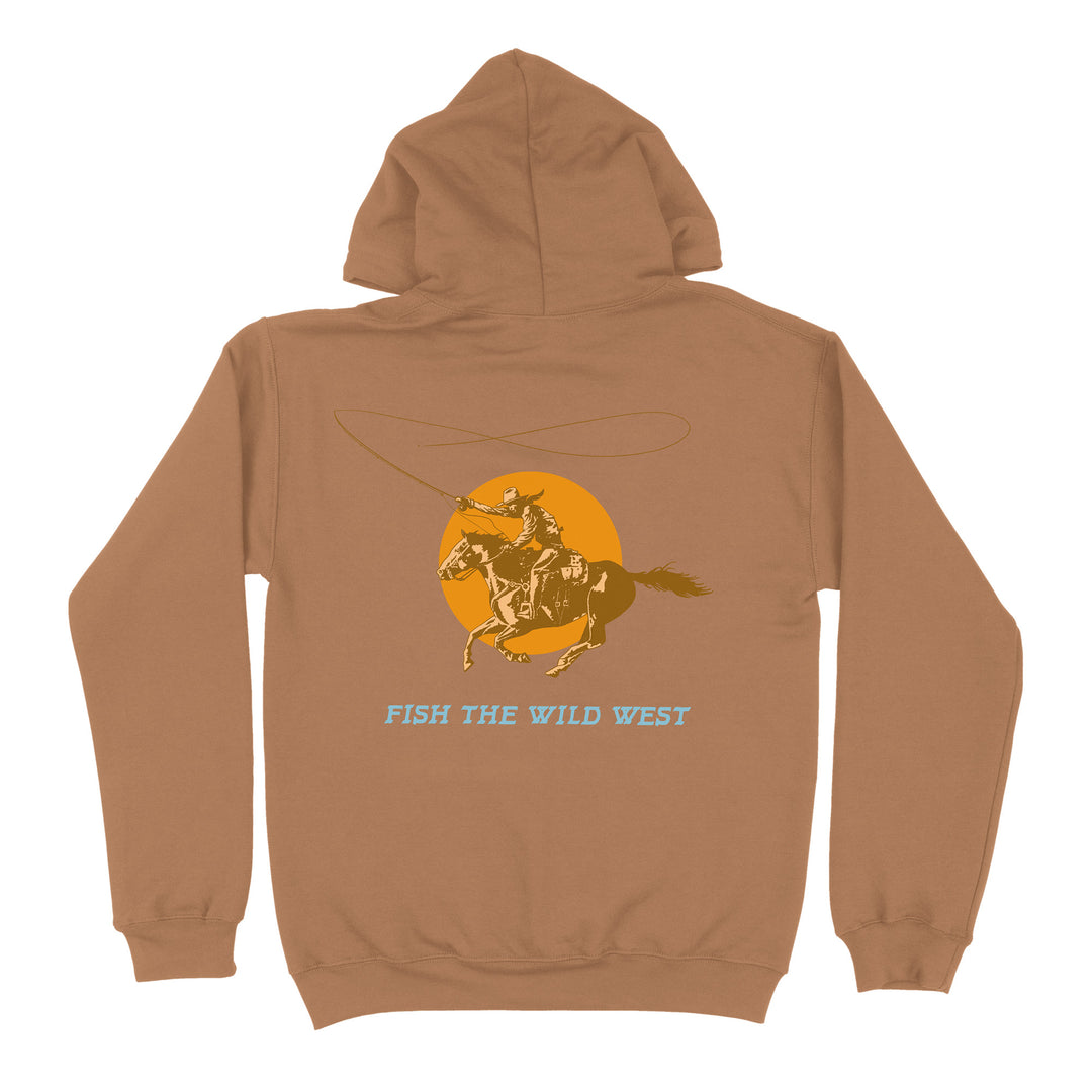 Topo Trout Sun Hoodie - Slate Blue – Wild Fly Productions
