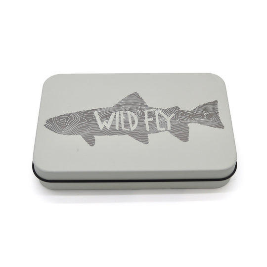 Topo Trout Fly Tin