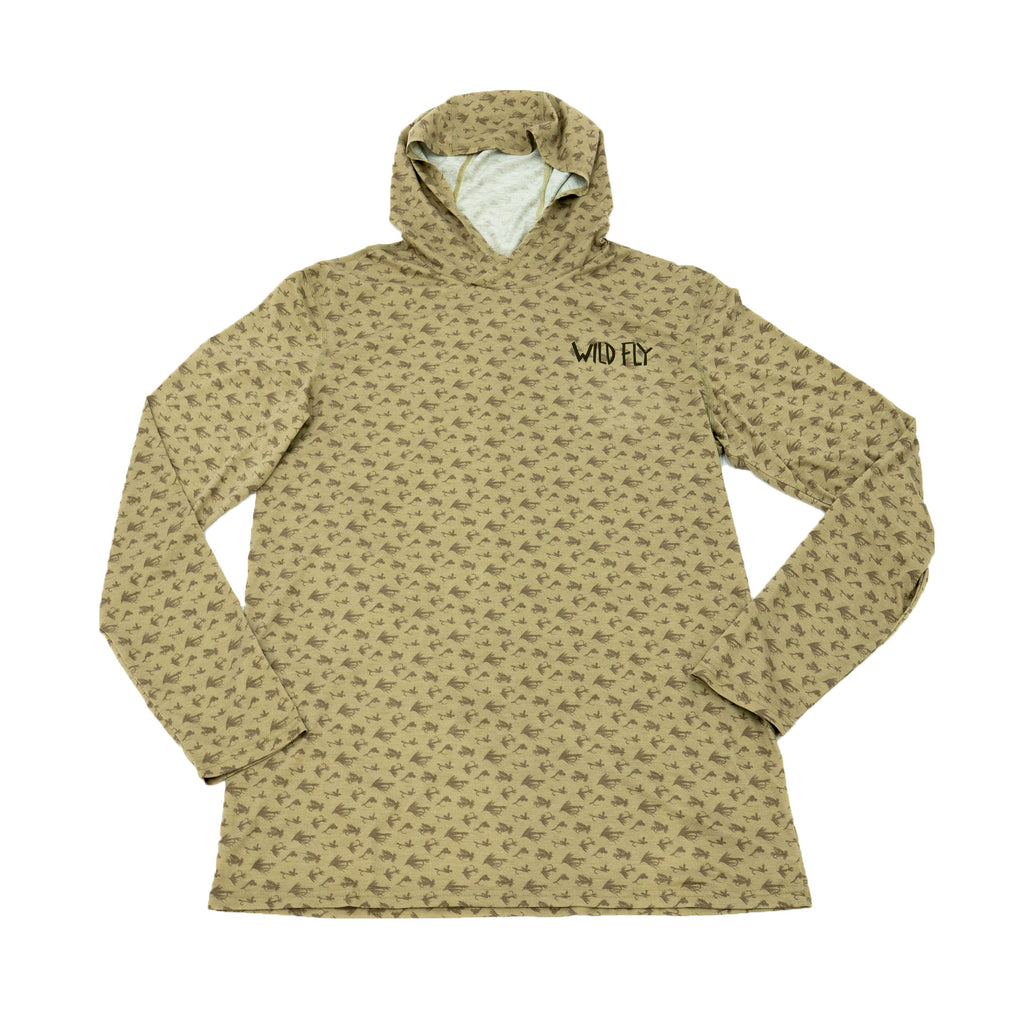 Fly Essentials Sun Hoodie - Beige – Wild Fly Productions