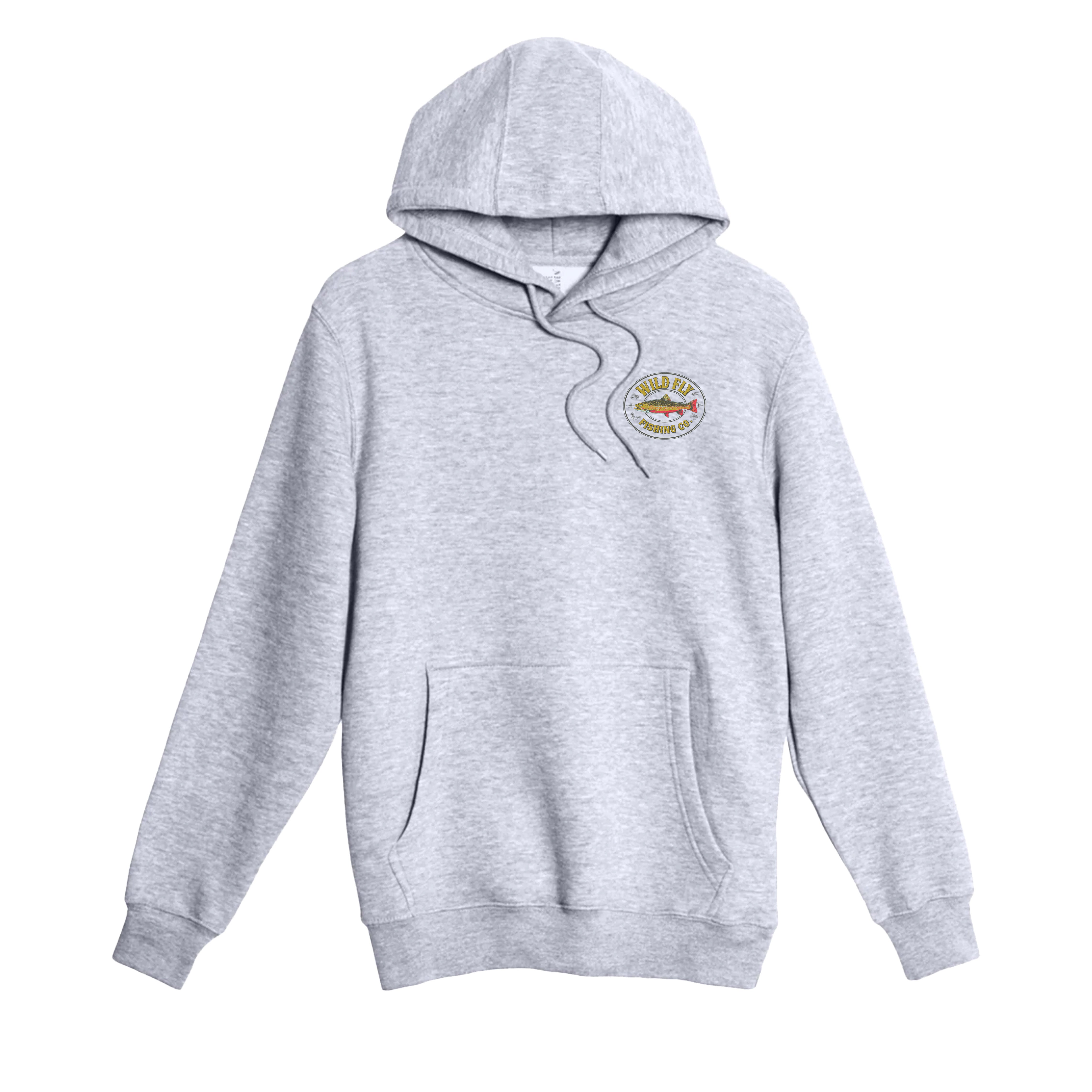 Fishing Co. Hoodie - Athletic Gray – Wild Fly Productions