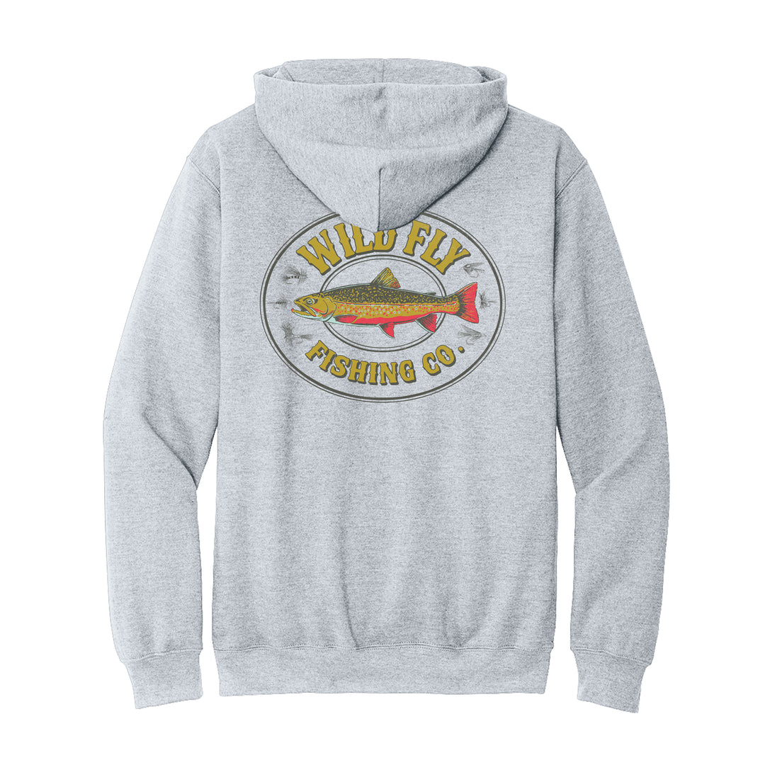 Fishing Co. Hoodie - Heather Gray