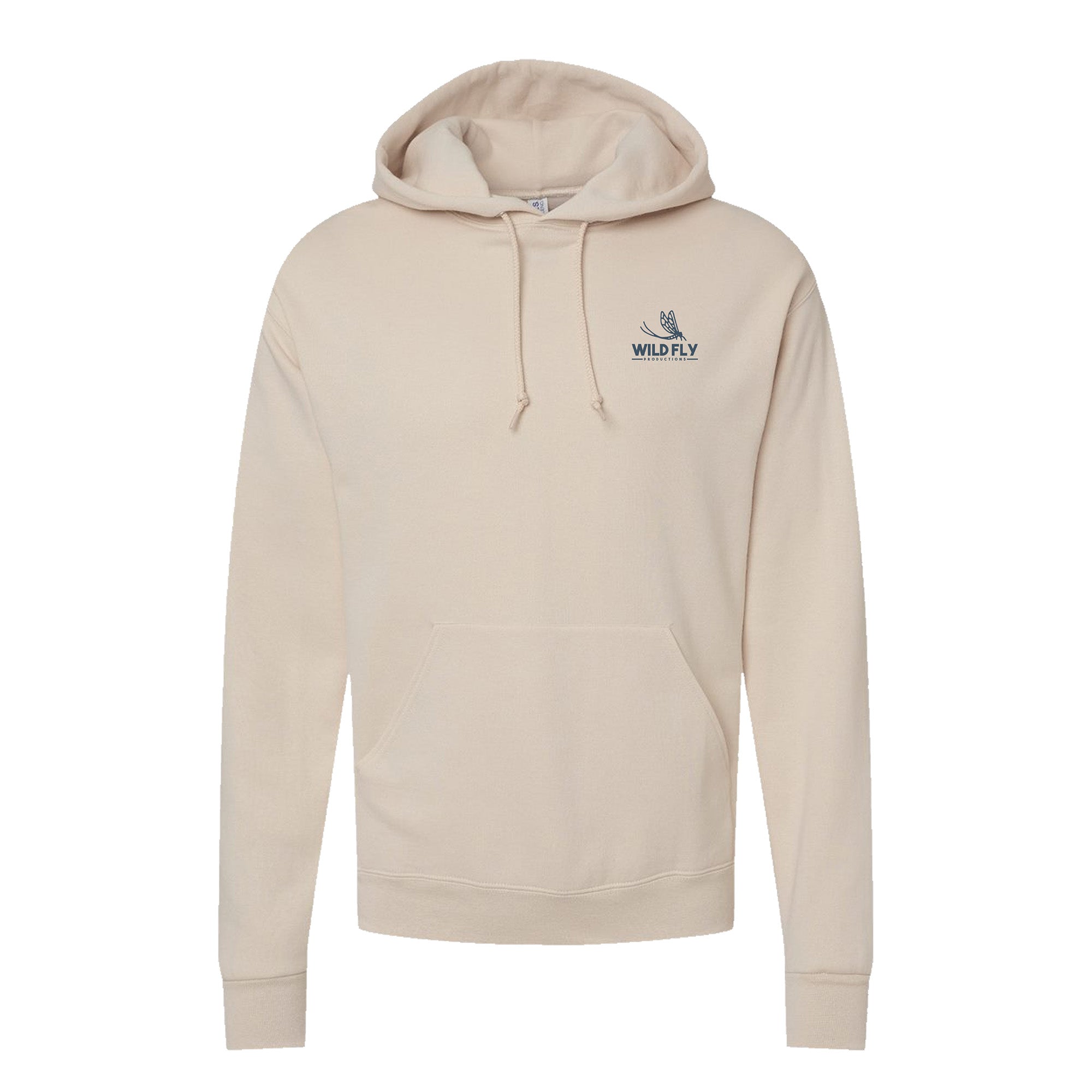 Mountain Mayfly Hoodie - Sandstone – Wild Fly Productions