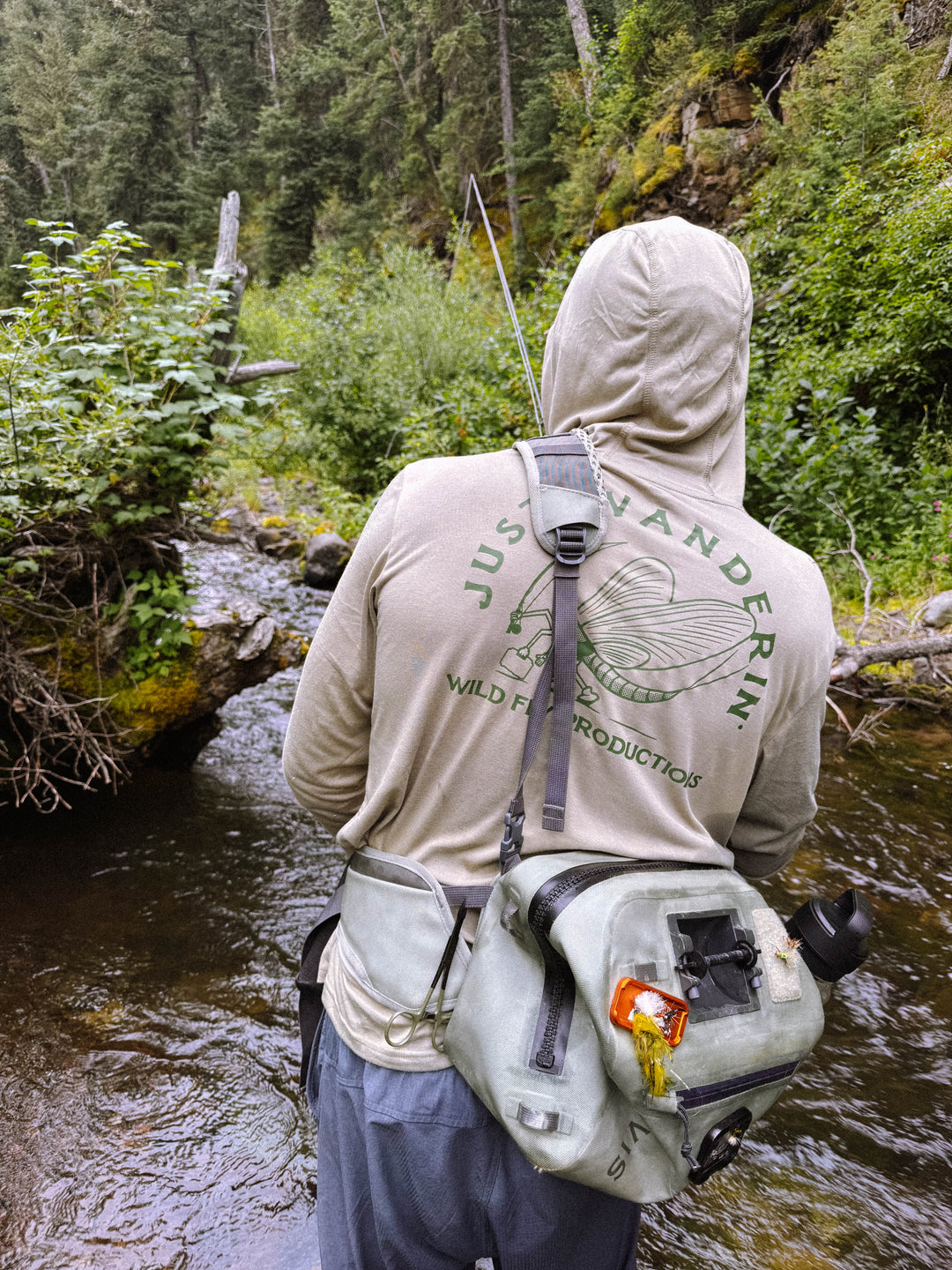 Just Wanderin' Bamboo Sun Hoodie - Sage