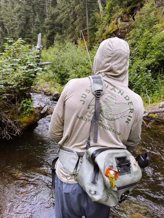 Just Wanderin' Bamboo Sun Hoodie - Sage
