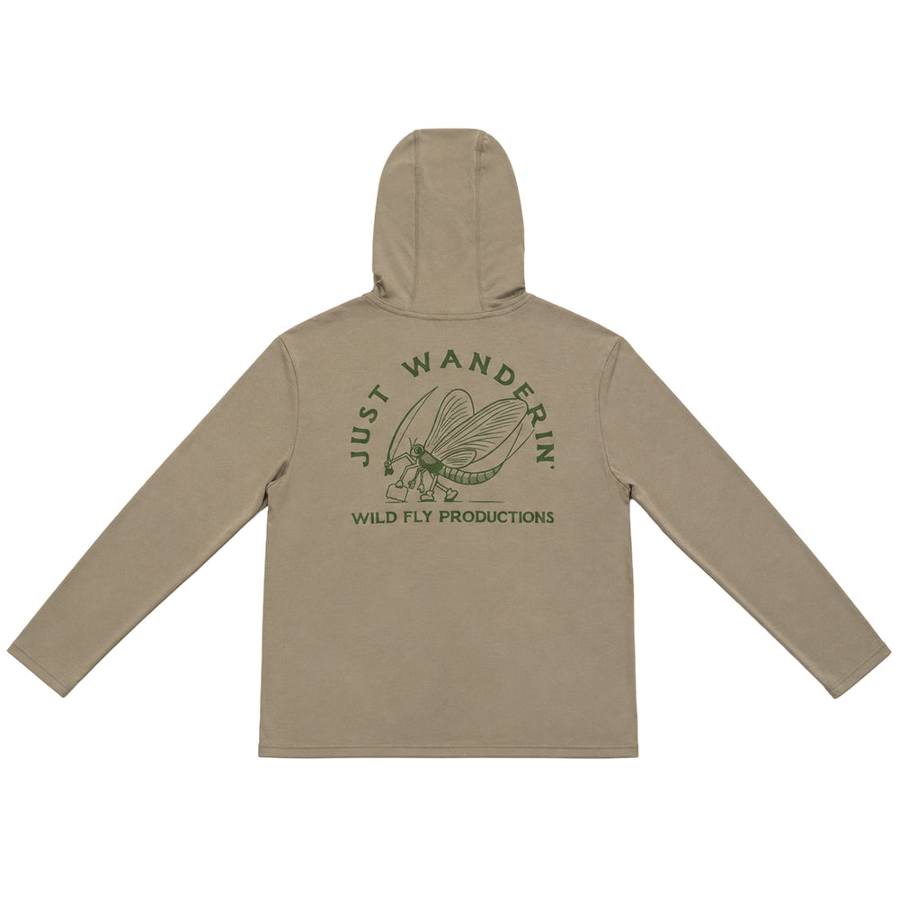 Just Wanderin' Bamboo Sun Hoodie - Sage