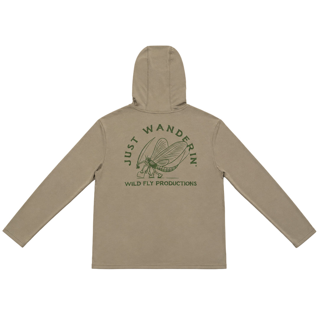 Just Wanderin' Bamboo Sun Hoodie - Sage