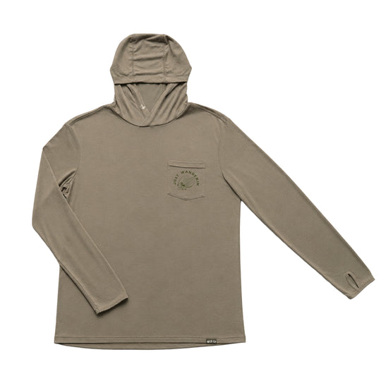 Just Wanderin' Bamboo Sun Hoodie - Sage