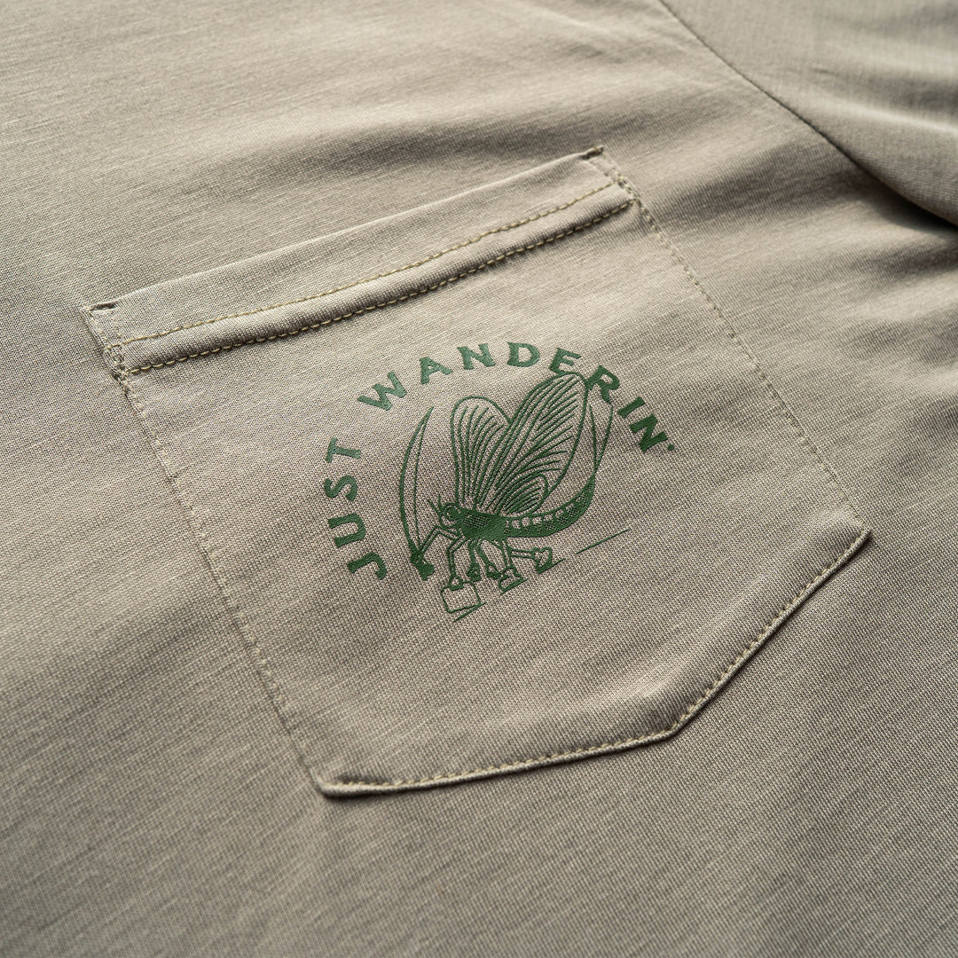 Just Wanderin' Bamboo Sun Hoodie - Sage