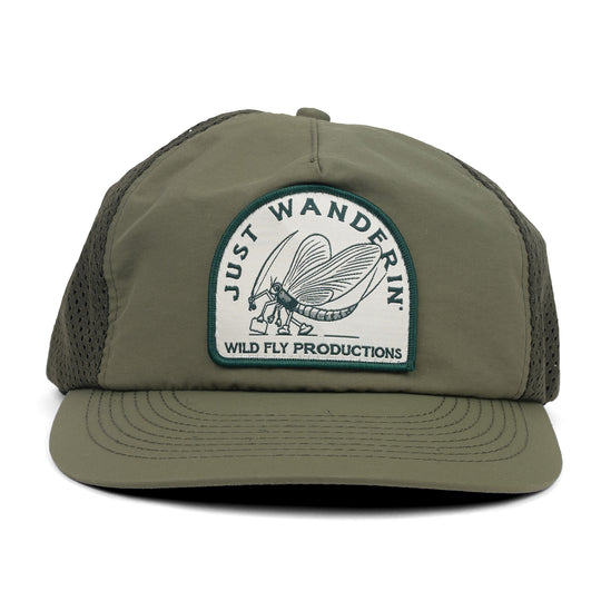 Just Wanderin' Performance Hat - Olive