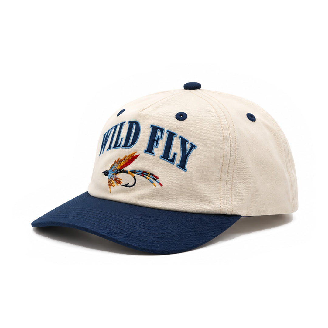 Mosca Salvaje Snapback - Cream / Navy