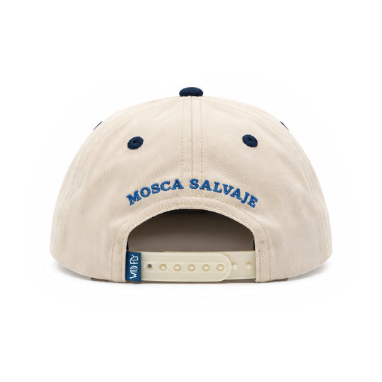 Mosca Salvaje Snapback - Cream / Navy