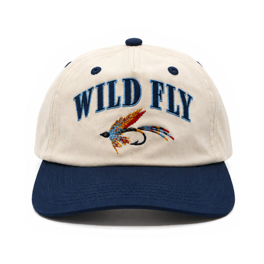 Mosca Salvaje Snapback - Cream / Navy