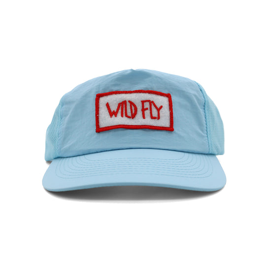 Fly Patch Performance Hat - Light Blue