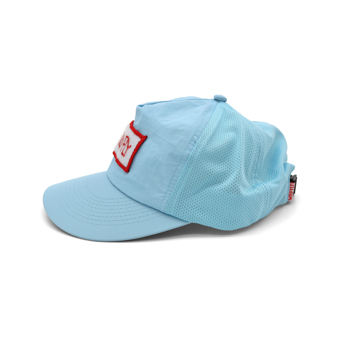 Fly Patch Performance Hat - Light Blue