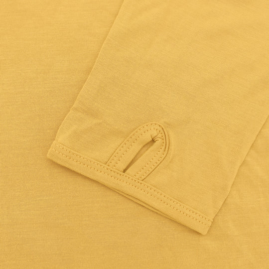 Adams Bamboo Sun Hoodie - Mustard