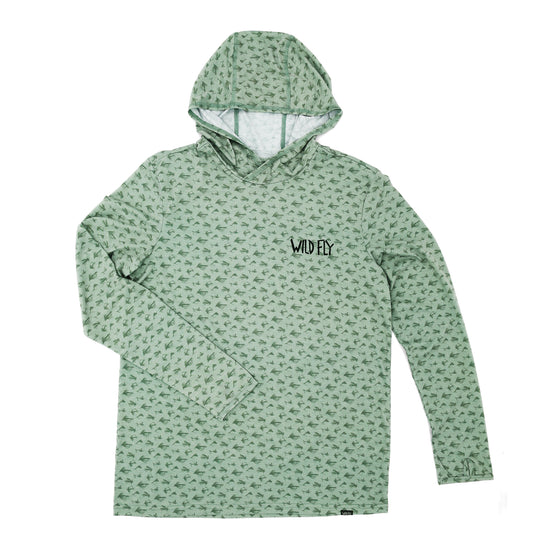 Fly Essentials Sun Hoodie - Seafoam Green