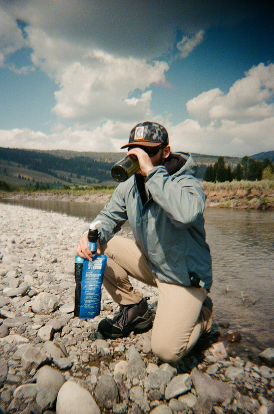 Trout Badge All Mesh Hat -  Camo