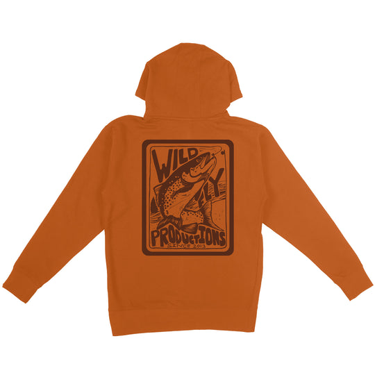 Trout Badge Hoodie - Adobe