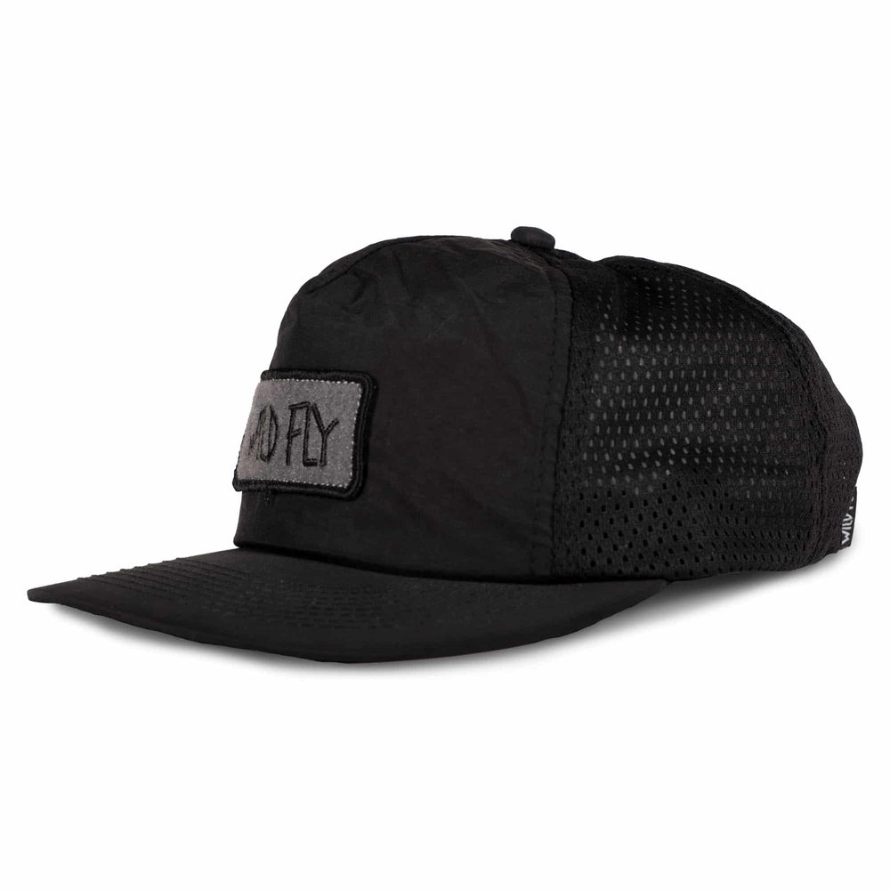 Fly Patch Performance Hat - Black